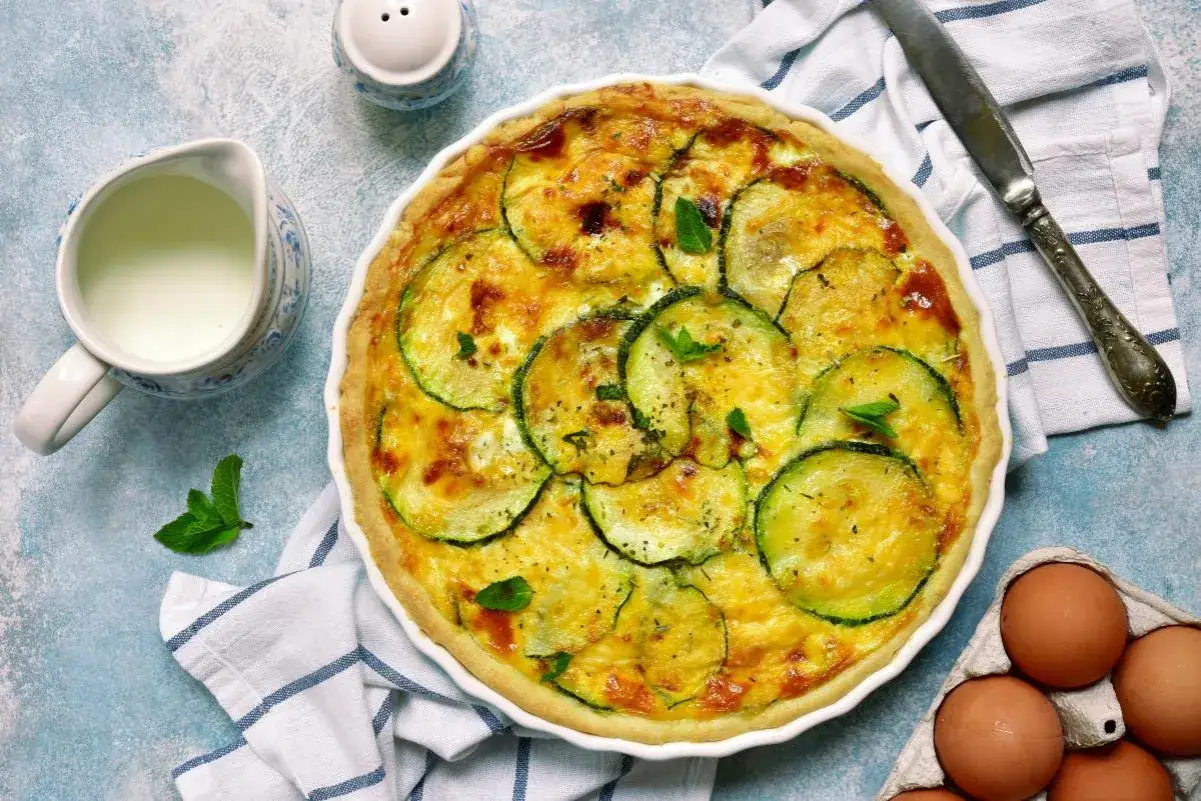 Nietypowe dania z cukinii, tarta z cukinią, frytki z cukinii